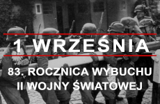 Więcej o: 83. rocznica wybuchu II wojny światowej