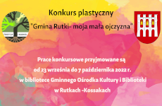 Więcej o: Konkurs plastyczny „Gmina Rutki – moja mała ojczyzna”